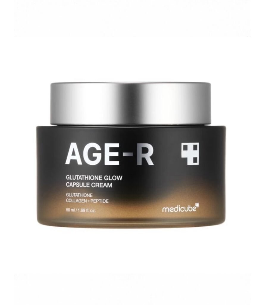 age r glutathione glow capsule cream
